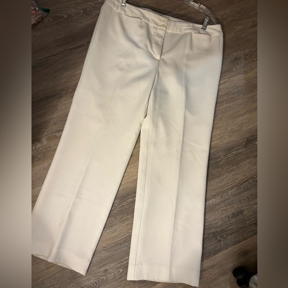 Classic Women's Cream Dress Pants